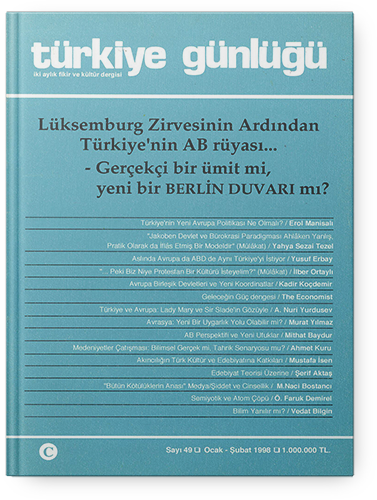 Türkiye Günlüğü Lüksemburg Zirvesinin Ardından Türkiye'nin AB Rüyasi