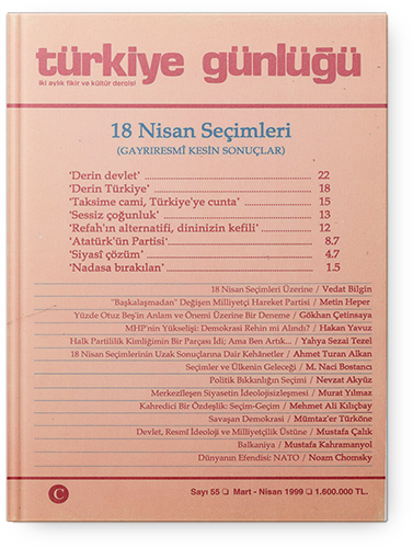 Türkiye Günlüğü 18 Nisan Seçimleri