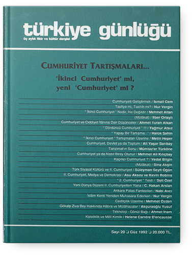 Türkiye Günlüğü Cumhuriyet Tartışmaları