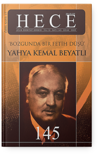 Hece Dergisi Yahya Kemal Beyatlı Özel Sayısı